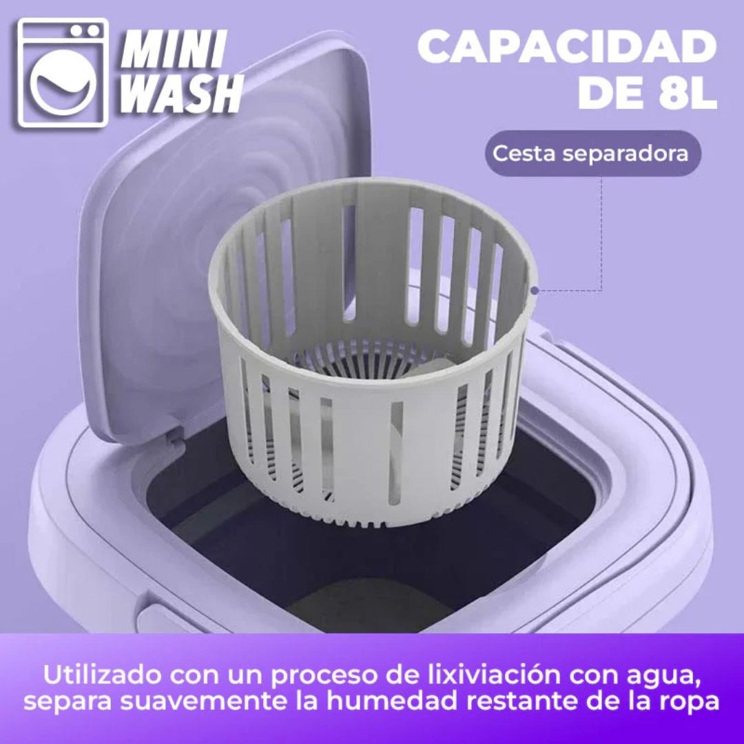 MiniWash™ Lavadora de ropa portátil